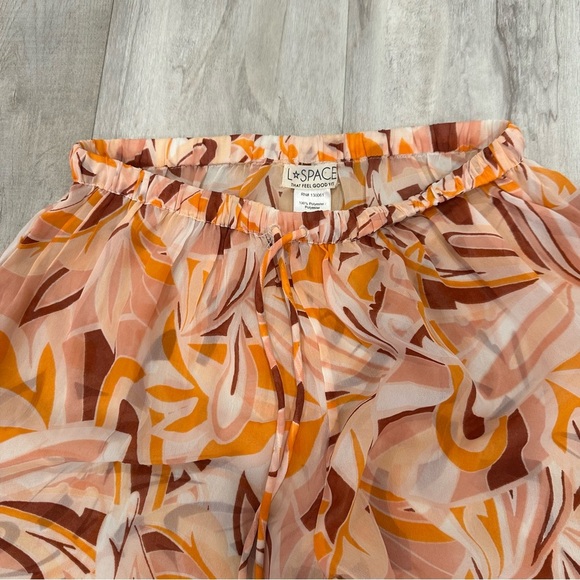 L*Space X Tessa Brooks Catalina Colorful Patterned Shirt and Pants Set - Picture 10 of 12